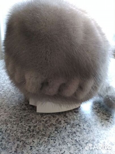 Шапка норковая женская