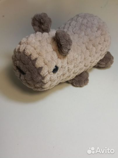 Вязаные игрушки капибара