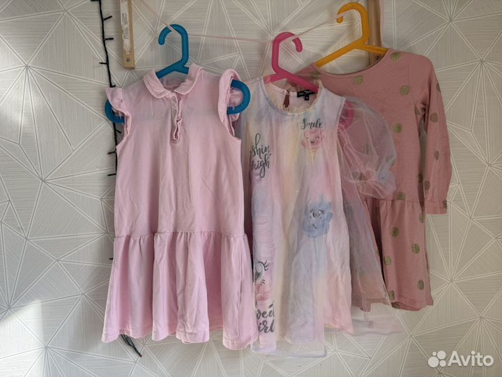 Большой Пакет одежды для девочки 110-116