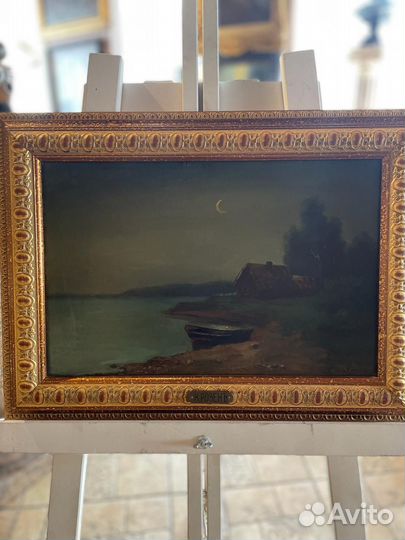 Картина маслом К.Розен. -ученик Шишкина и Клевера