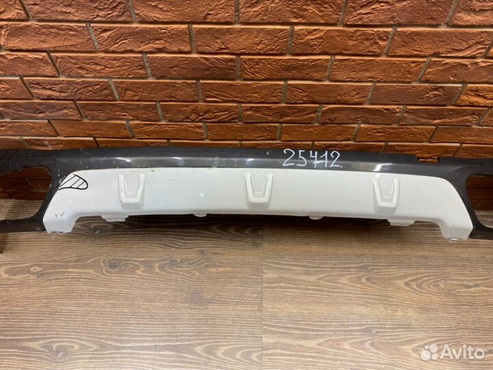 Накладка заднего бампера Юбка Bmw X5 G05 M-Pack