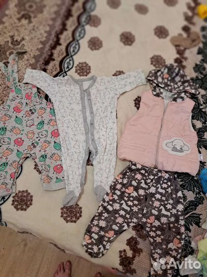 Вещи пакетом на девочку