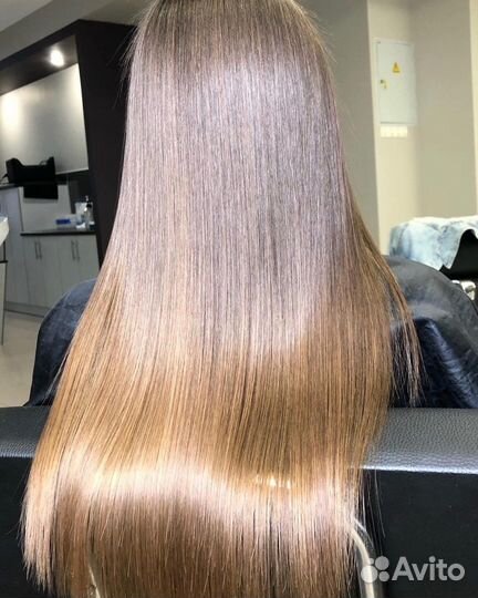 Модель на кератиновое выпрямление