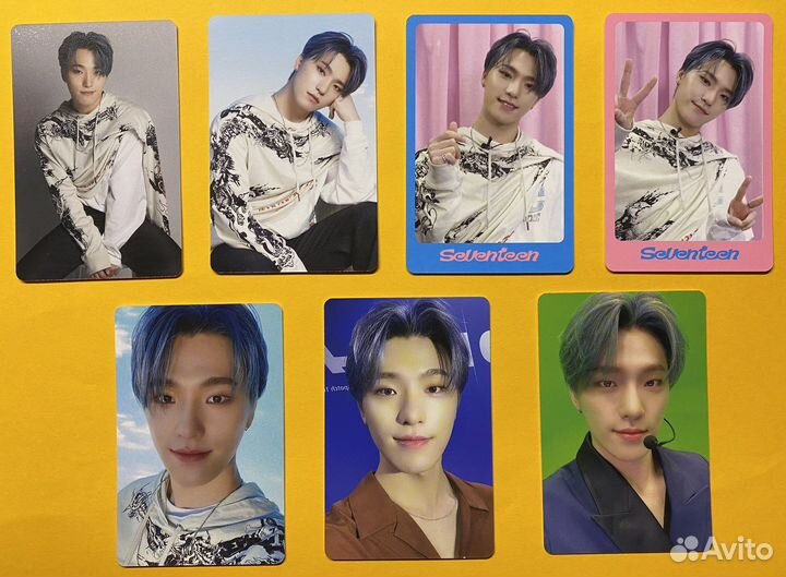 Официальные карты Seventeen (макнэ лайн)