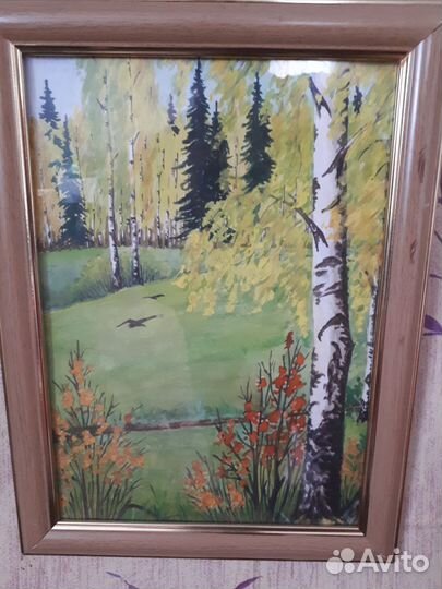 Картины акварель, масло