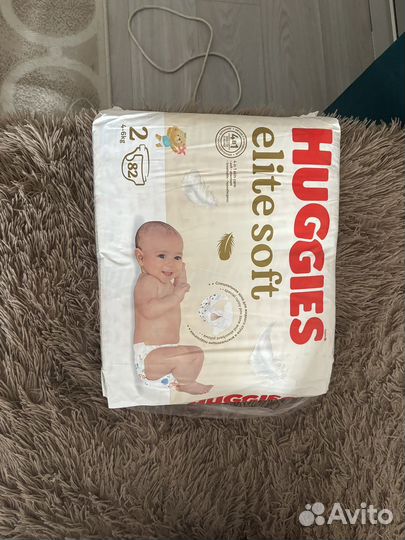 Подгузники huggies elite soft 2