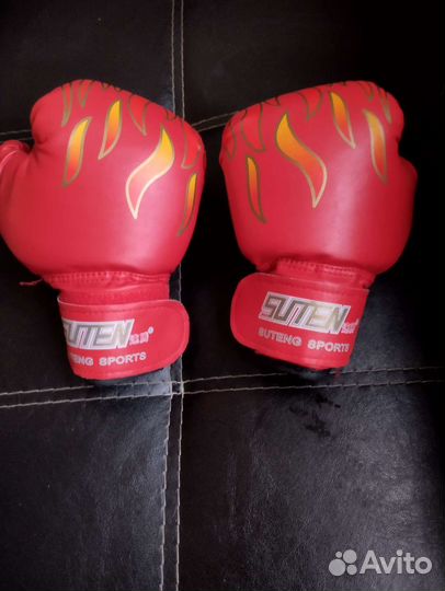Детские Шингарты-перчатки боксёрские перчатки шлем