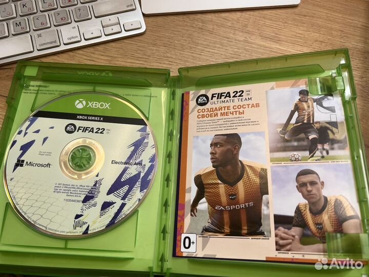 FIFA 22 диск для Xbox Series X б/у