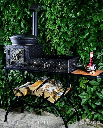 Шикарный мангал сталь 4 мм