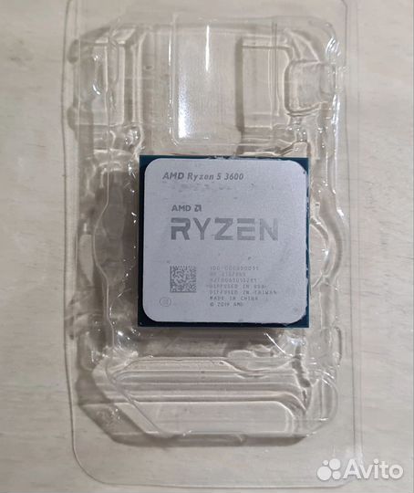 Процессор AMD ryzen 5 3600