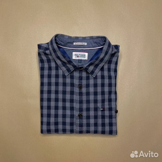 Рубашка Hilfiger Denim (Ralph Lauren Lacoste Gant)