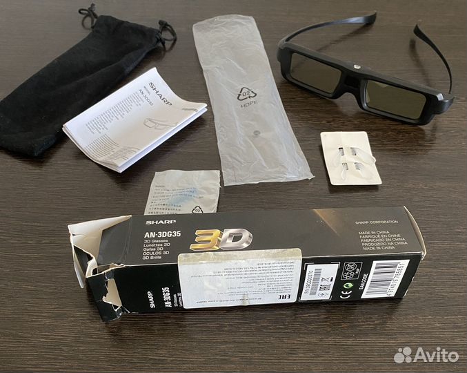 3d очки AN-3DG35,марки sharp