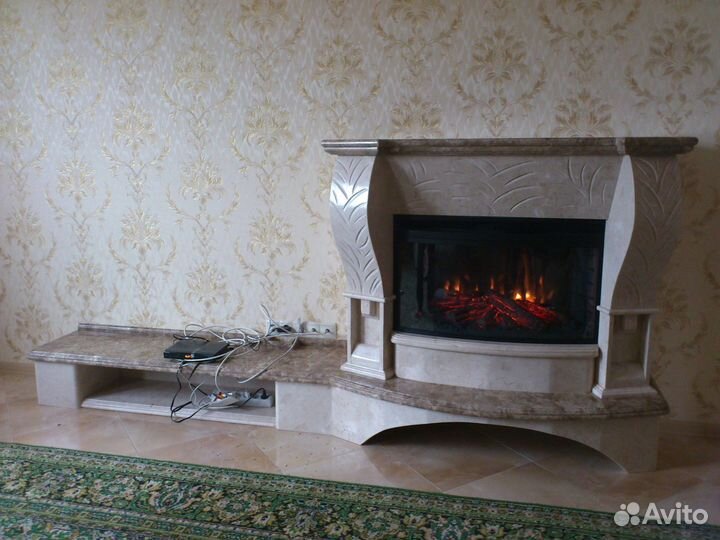 Мраморный камин