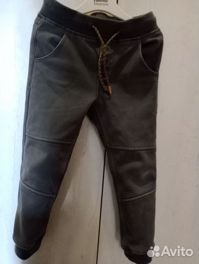 Утепленные брюки детские