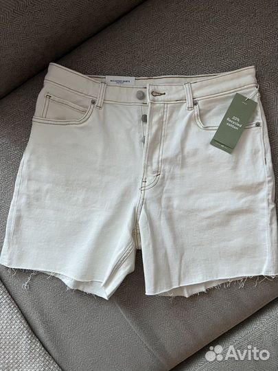 Шорты H&M джинсовые белые