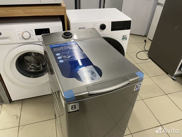 Новая стиральная машина Midea/Inverter/8kg/с паром