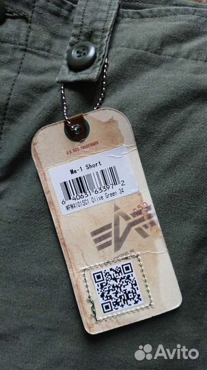 Ма-1,alfa industrys, 34,шорты новые