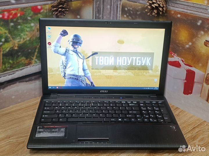 На подарок ноутбук MSI SSD/core I5/8GB/nvidia 850M