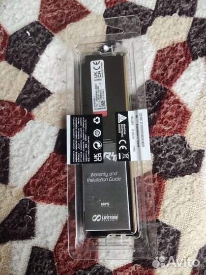 Оперативная память Kingston fury Beast Black 8gb