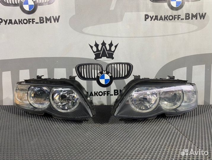 Фары ксенон Bmw X5 E53 N62B44 2004