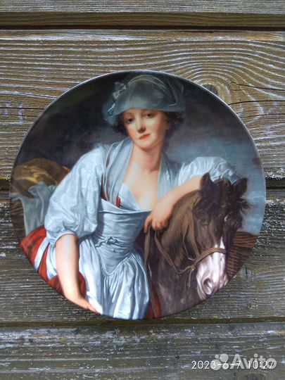 Коллекционная тарелка Молочница