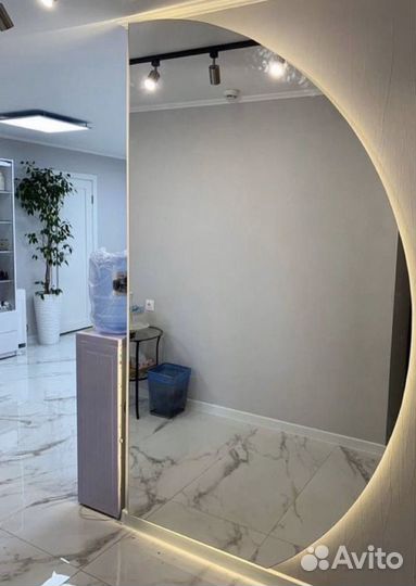 Зеркало с подсветкой LED(Парящее)по вашим размерам