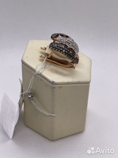 Золотые серьги 4,74гр