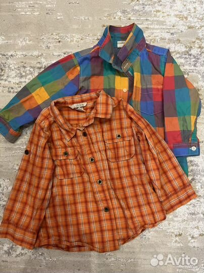 Пакетом вещи детские на 1-2 года примерно