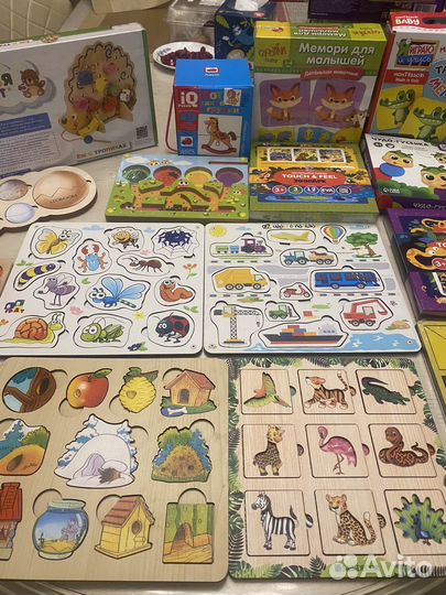 Развивающие игры для детей от 1-1,5 лет