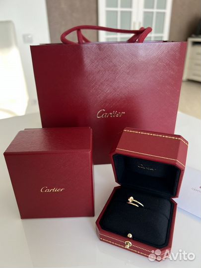 Cartier кольцо гвоздь желтое золото