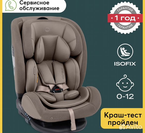 Детское автокресло от 0 до 36 с isofix