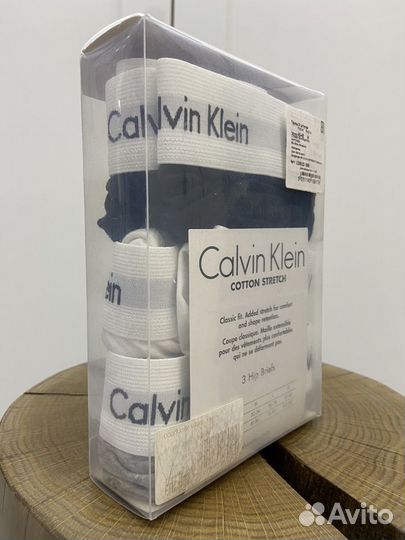 Мужские трусы транки Calvin Klein S,M 3шт