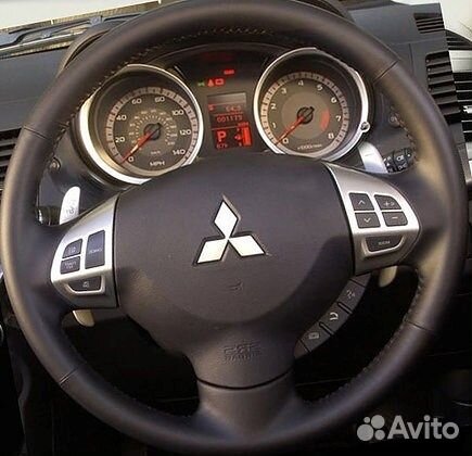Замена руля Mitsubishi Lancer 10 (X) оригинал