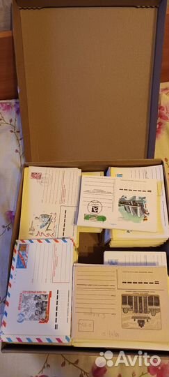 Конверты, почтовые карточки первого дня