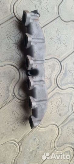 Чугунный выпускной коллектор на bmw m57 30 D