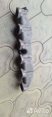 Чугунный выпускной коллектор на bmw m57 30 D