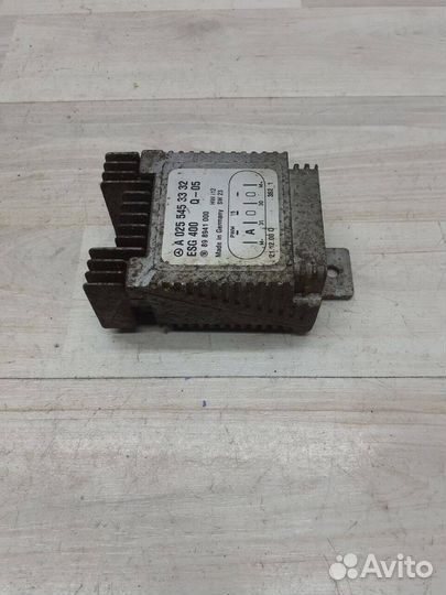 Блок управления вентилятором Mercedes W210