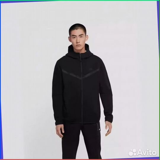 Зип худи Nike Tech Fleece (Арт: 27457)