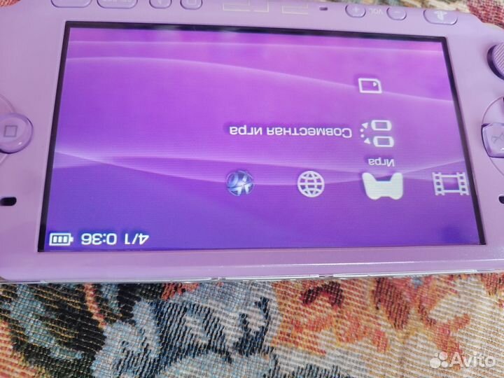 Sony psp 3001 Сиреневый металлик Limitred editi