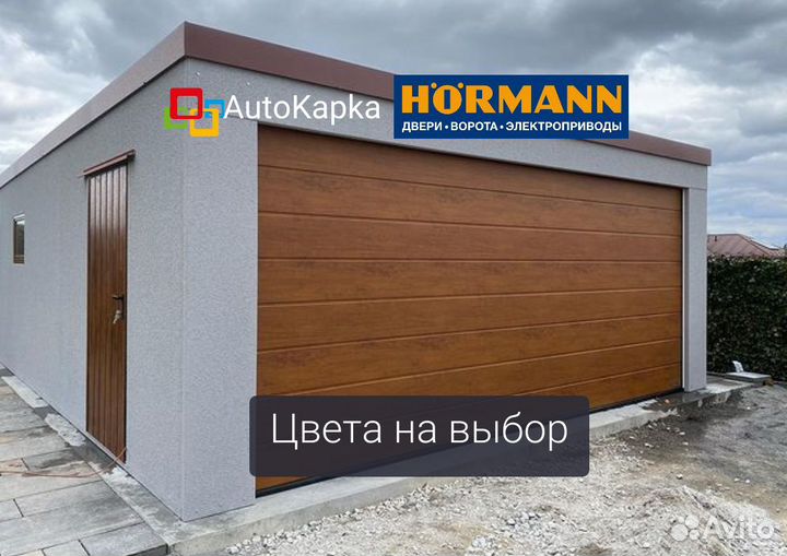 Автоматические Ворота Гаражные Hormann