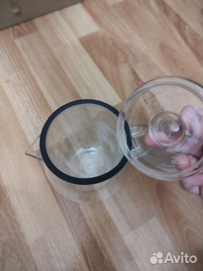 Заварник стеклянный