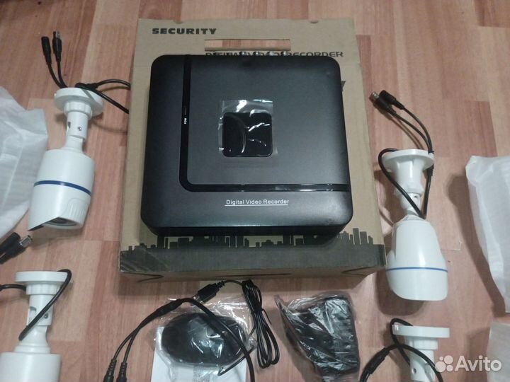 Комплект видеонаблюдения 2 камеры