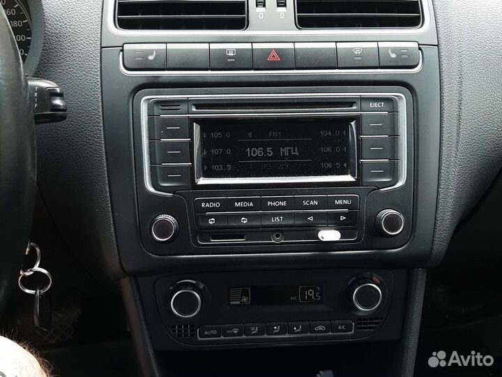 Штатная магнитола volkswagen polo