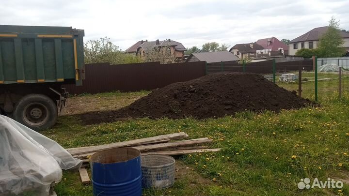 Чернозем, перегной