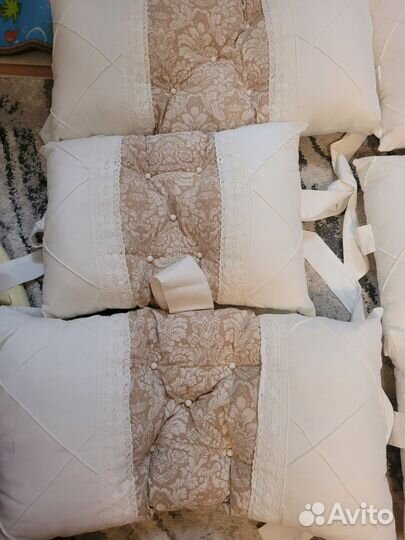 Бортики в детскую кроватку бу