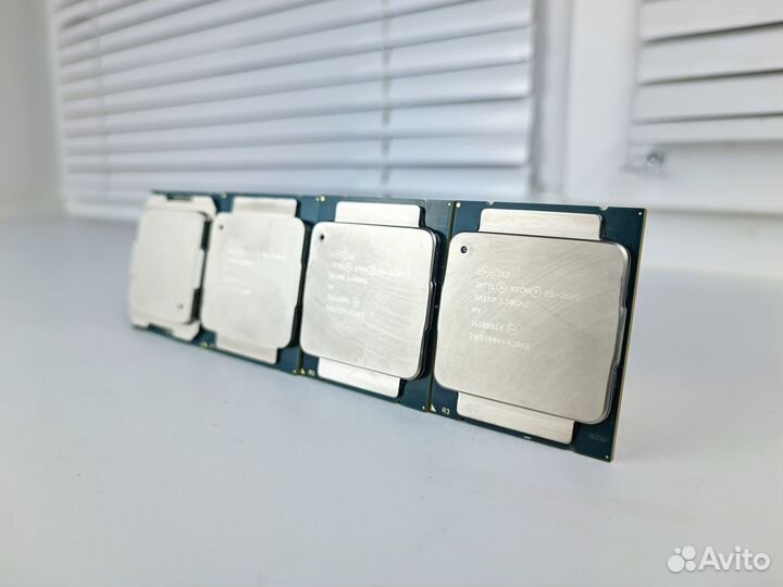 Процессоры Intel Xeon E5 2620-60 v3v4 X99