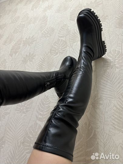 Сапоги ботфорты