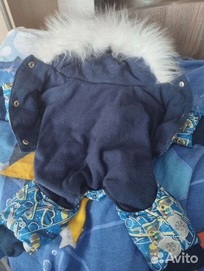 Комбинезон для собак зимний