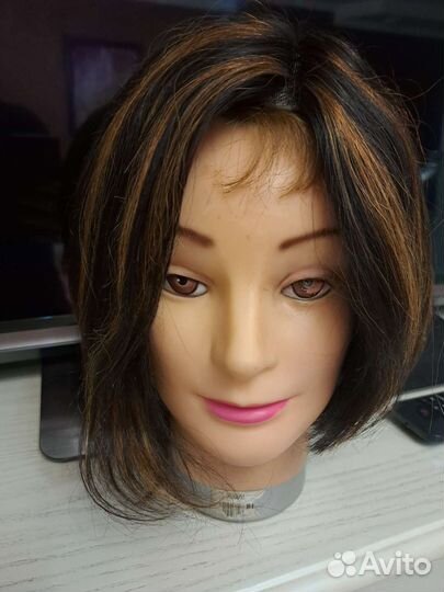 Парик из натуральных волос новый
