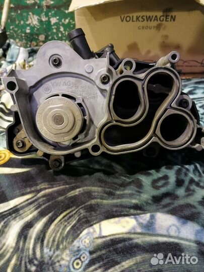 Оригинальная помпа Шкода Рапид 1.6